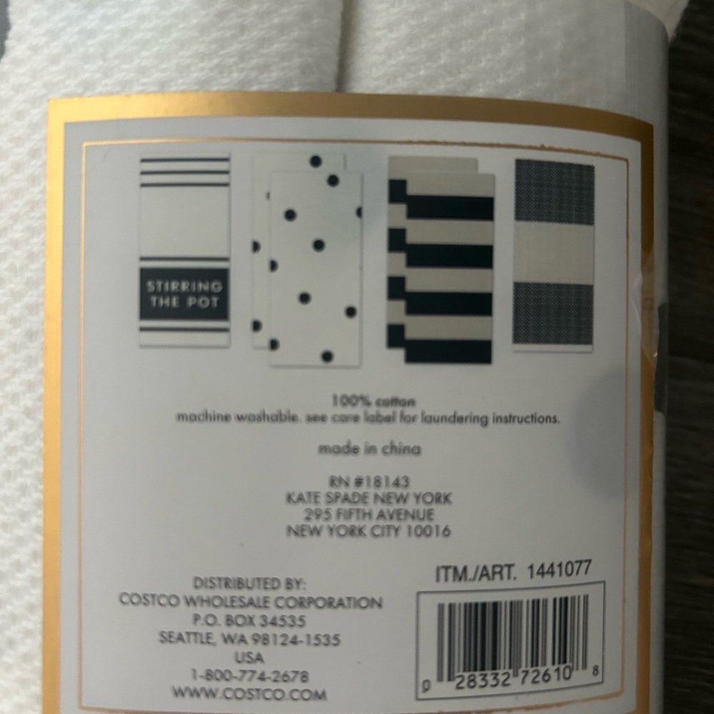 Kate Spade Dish Towels - Picture 2 of 2